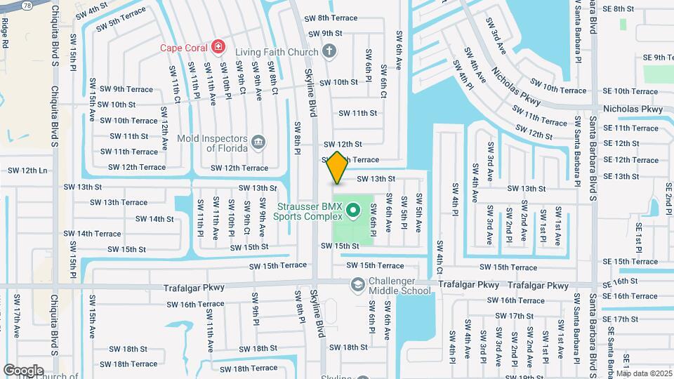 719 SW 13th Terrace Map and Location Details