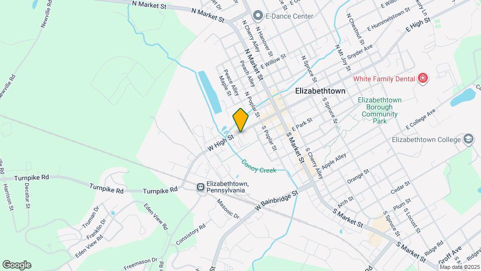 208 W High St, Unit 101 Map and Location Details