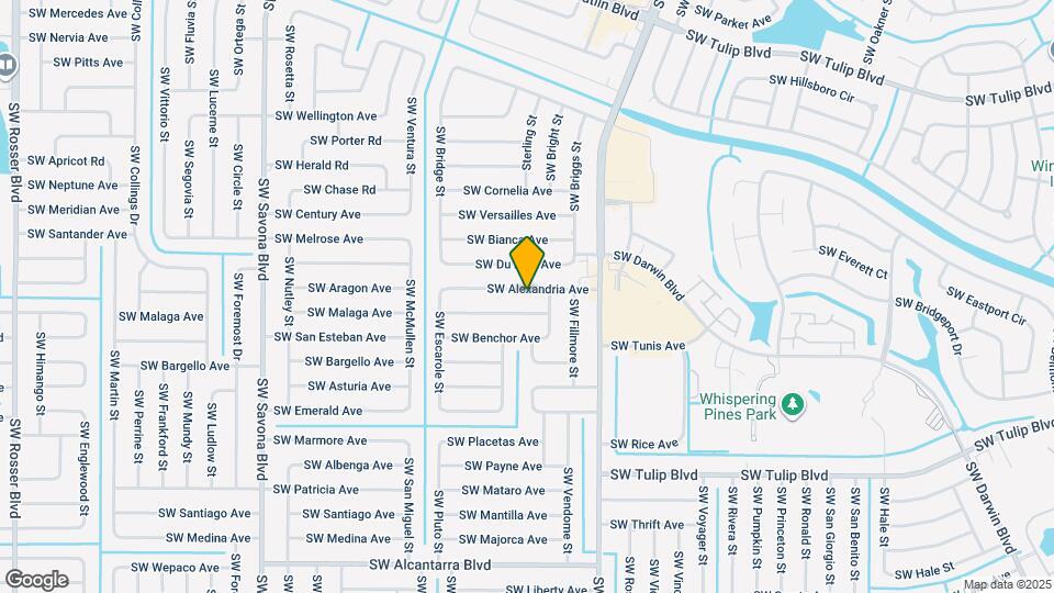 1022 SW Alexandria Ave Map and Location Details