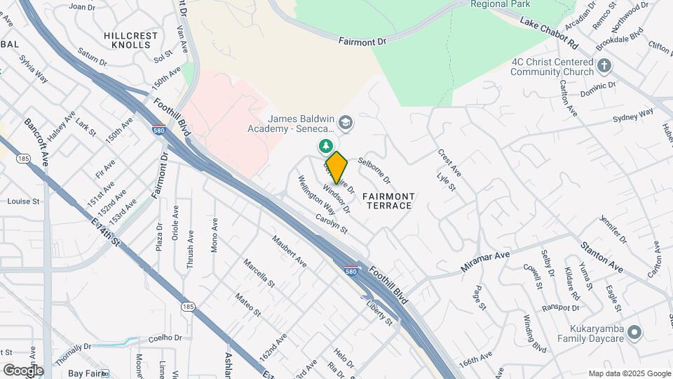 16018 Windsor Dr Map and Location Details