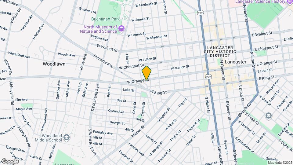 552 1/2 W Grant St Map and Location Details