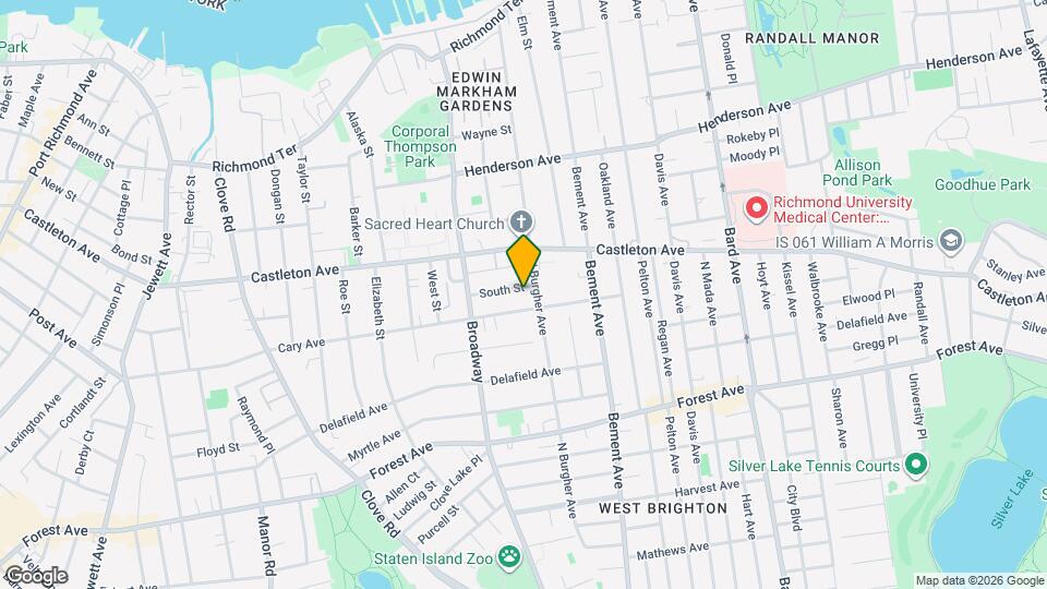 14 South St Map and Location Details