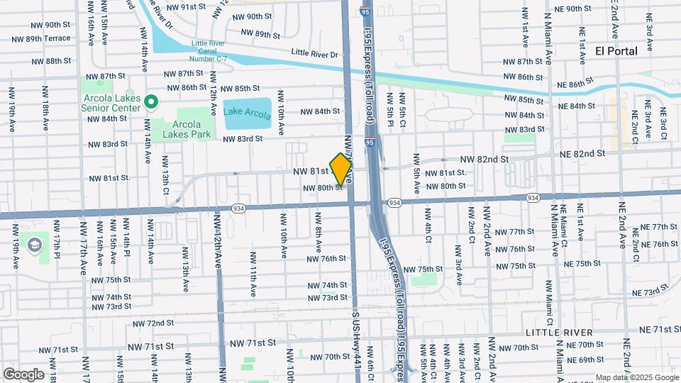 734 NW 80th St Mapa y Detalles de la Ubicación