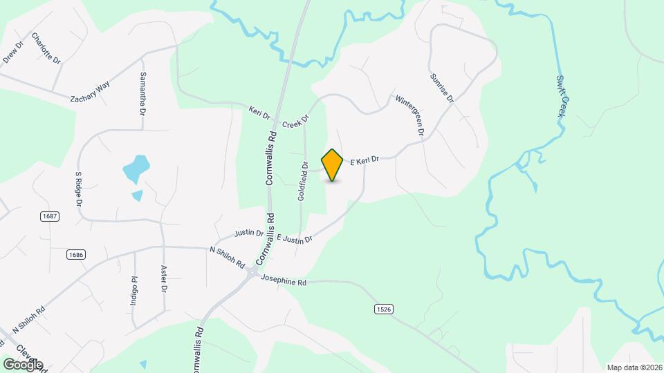 606 Blazing Star Ct Mapa y Detalles de la Ubicación