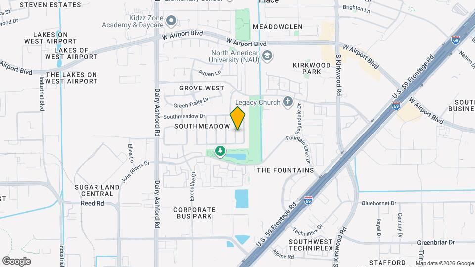 12403 Meadow Ridge Dr Map and Location Details