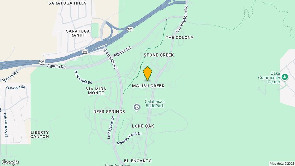 4201 Las Virgenes Rd Map and Location Details