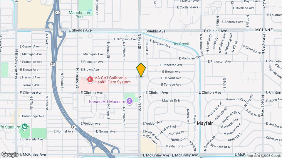 2534 N First St Map and Location Details