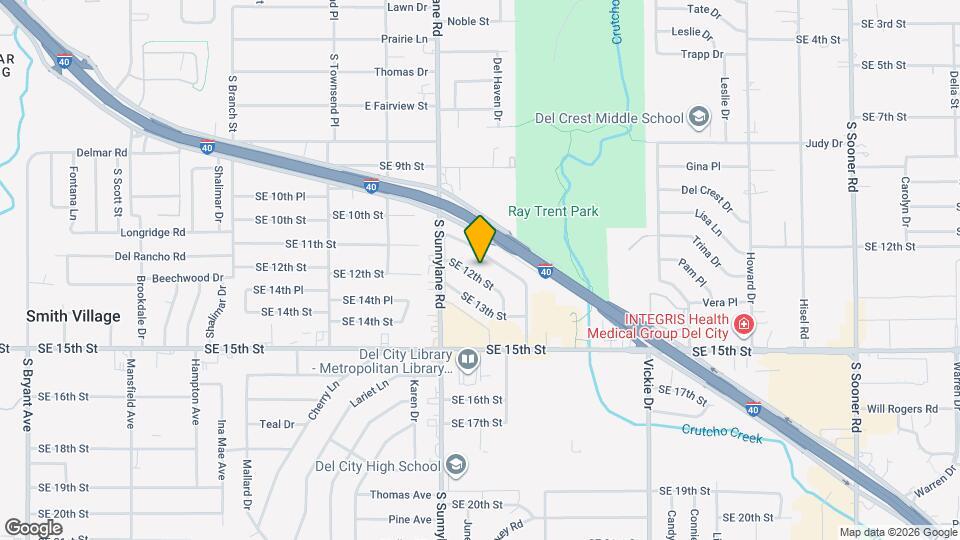 4325 SE 12th St Map and Location Details