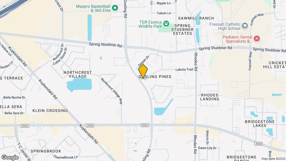 21711 Debray Dr Map and Location Details
