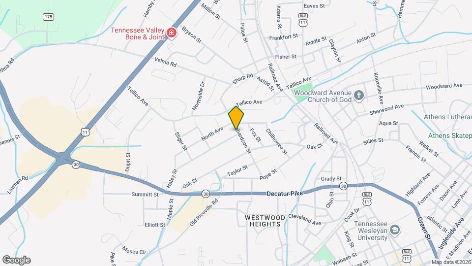 1502 Richardson St Map and Location Details