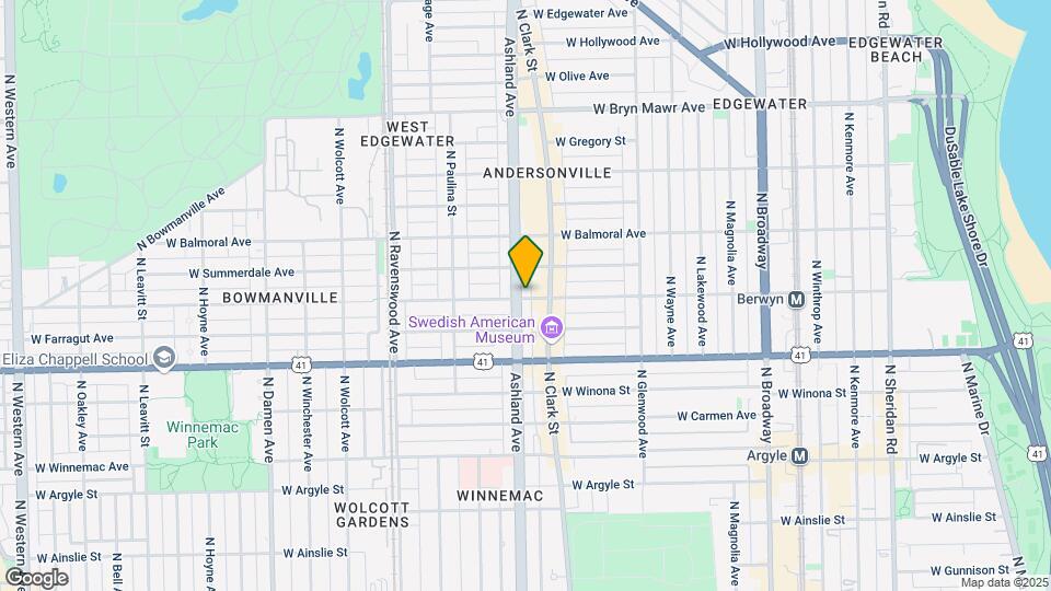 5301 N Ashland Ave Mapa y Detalles de la Ubicación