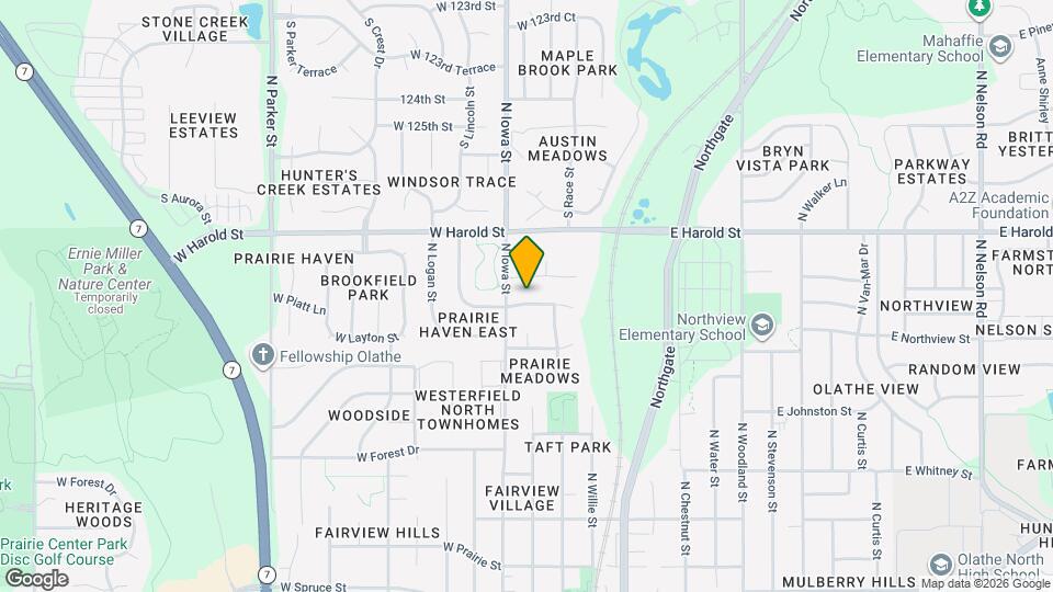 582 W Layton St Map and Location Details