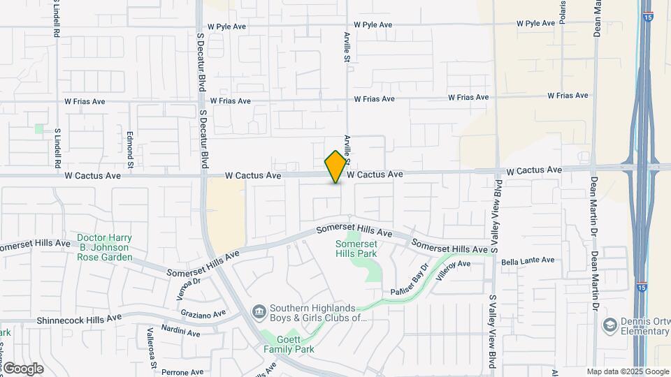 4437 Verdiccio Ave Map and Location Details