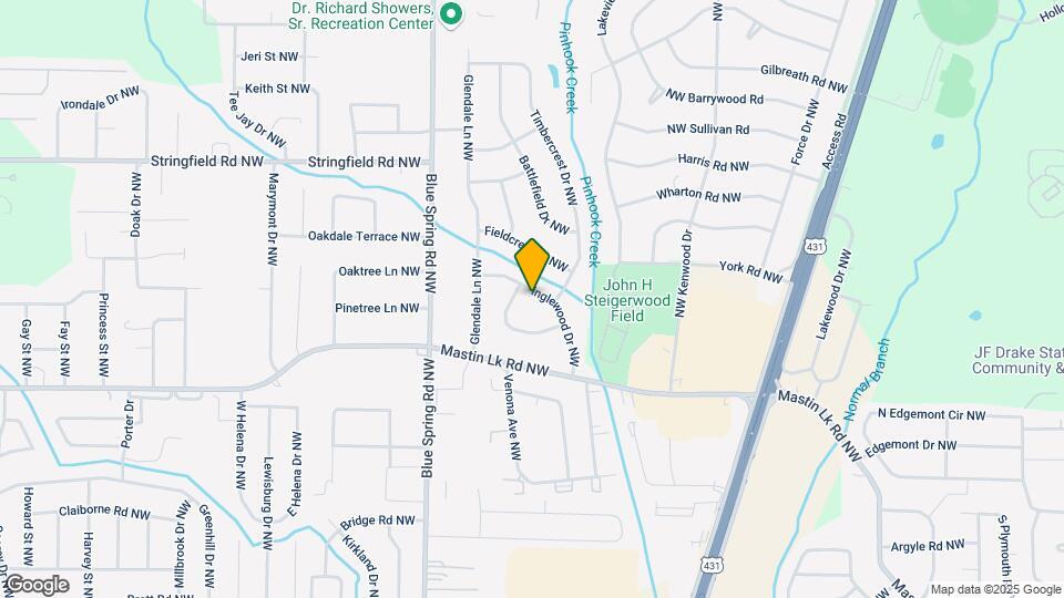 3607 Inglewood Dr NW Map and Location Details