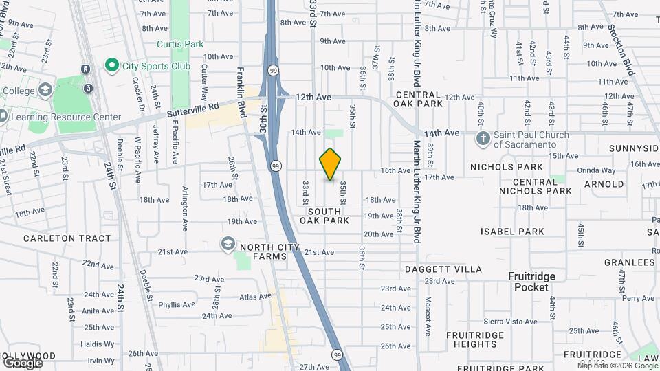 4121 34th St Map and Location Details