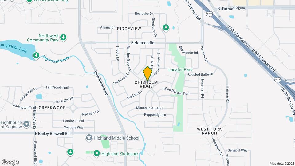 8271 Horse Whisper Ln Map and Location Details