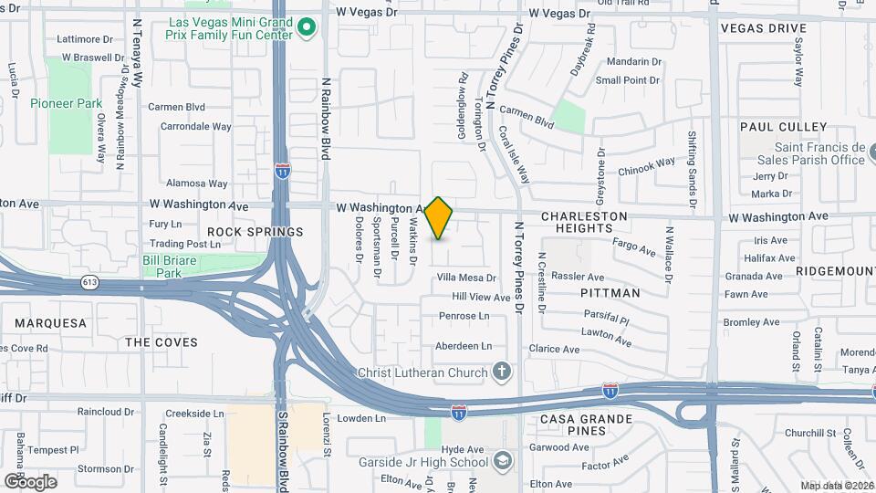 601 Buttonwood Ln, Unit 601 Buttonwood Lane, Las Vegas, Nevada Map and Location Details