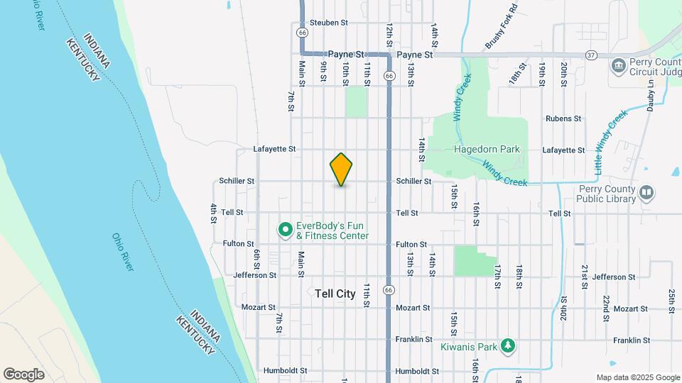 1029 10th St Map and Location Details