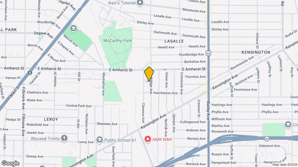 140 Parkridge Ave Map and Location Details