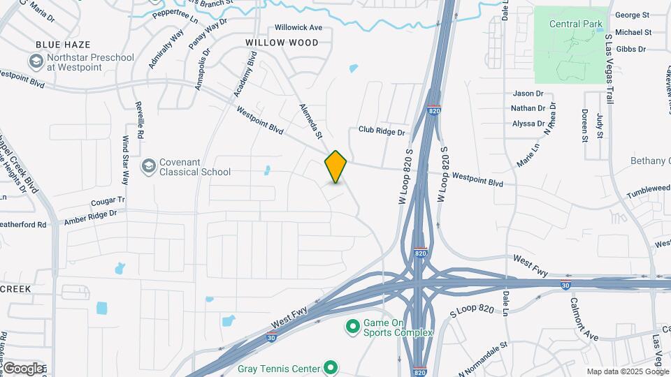 1612 Vandemere Ct Map and Location Details