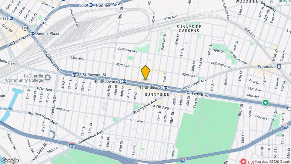 4301 Queens Blvd Map and Location Details
