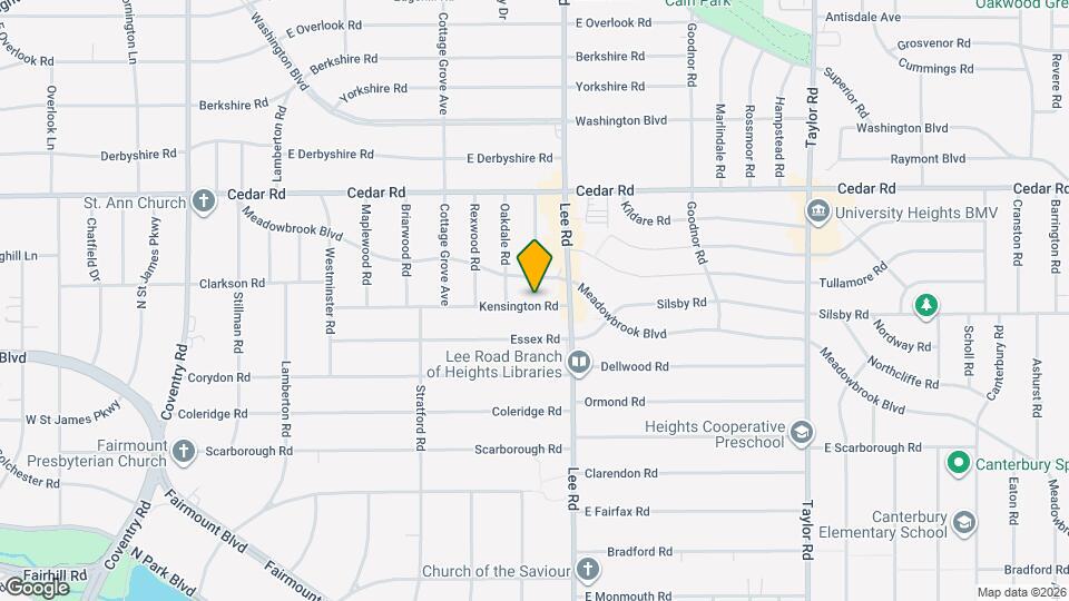 3153 Kensington Rd, Unit Unit 1 Map and Location Details