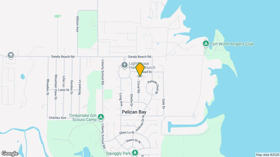 1836 Coral Rd Map and Location Details