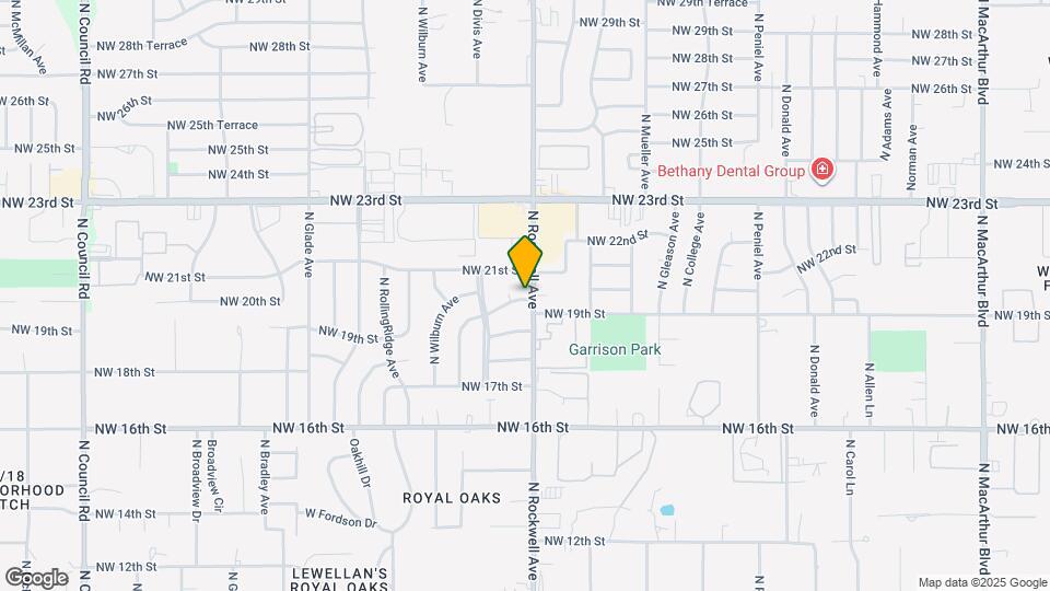 7101 NW 20th St Map and Location Details