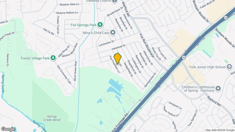 29030 Fox Fountain Ln Map and Location Details