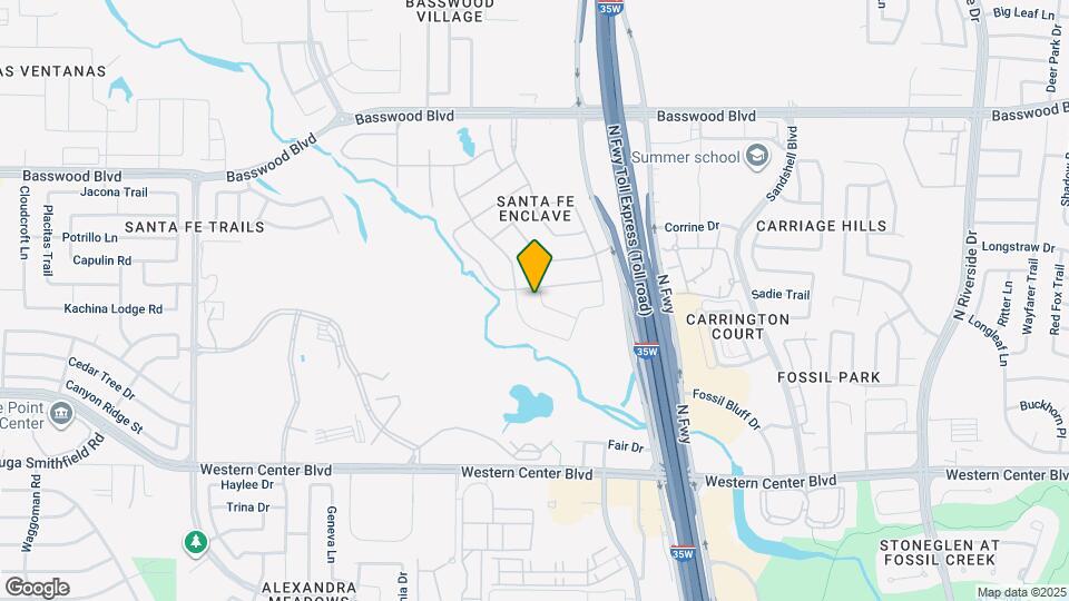 6833 San Antonio Dr Map and Location Details