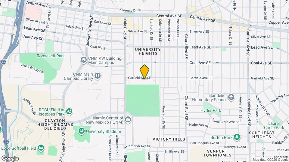 Garfield Townhomes Mapa y Detalles de la Ubicación