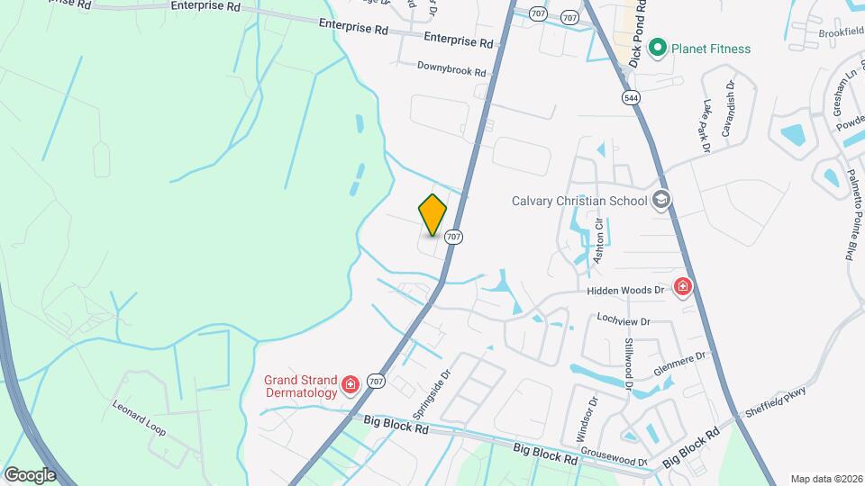 311 Augustine Dr Map and Location Details