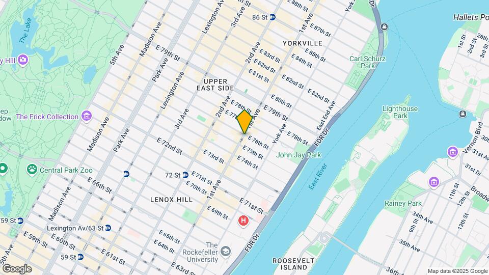 1502 1st Ave Mapa y Detalles de la Ubicación
