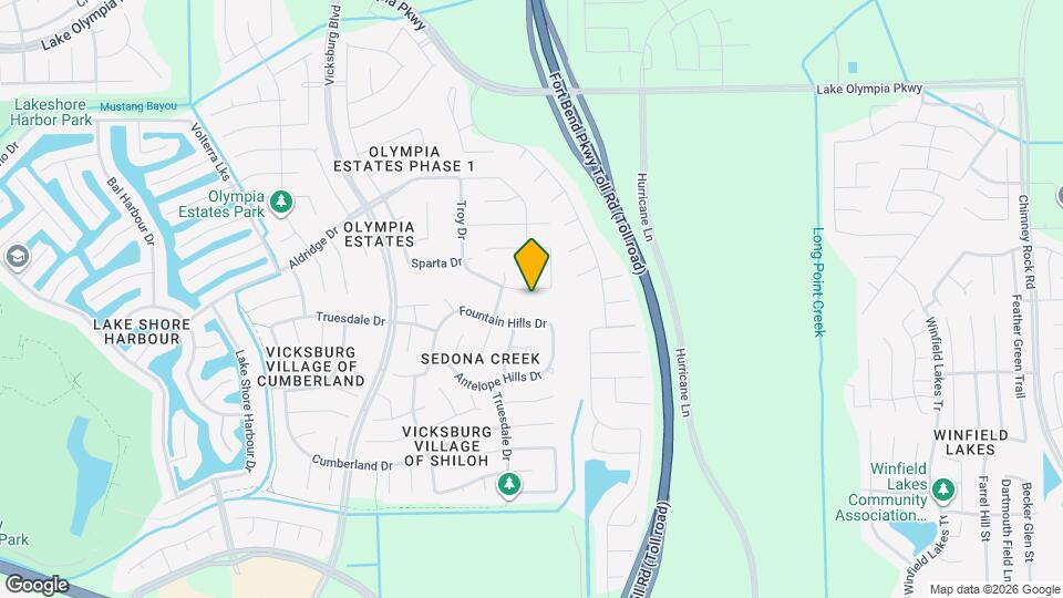 3223 Aegean Dr Map and Location Details