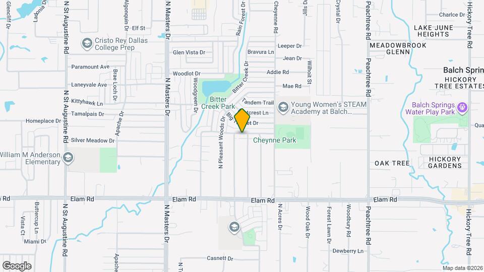 840 Pleasant Hills Dr Map and Location Details