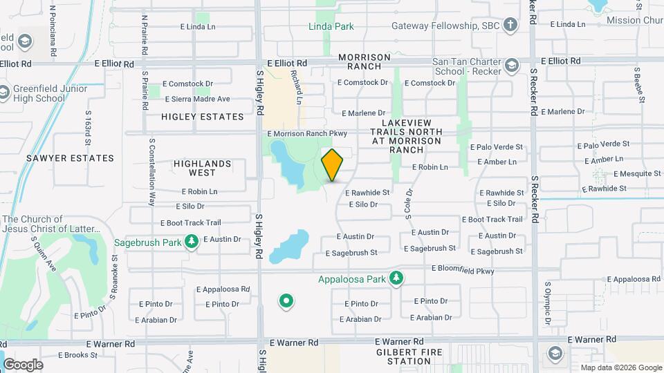 3411 E Mesquite St Mapa y Detalles de la Ubicación