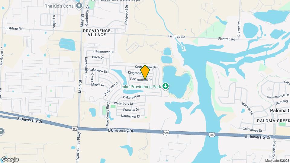 1386 Portsmouth Dr Map and Location Details