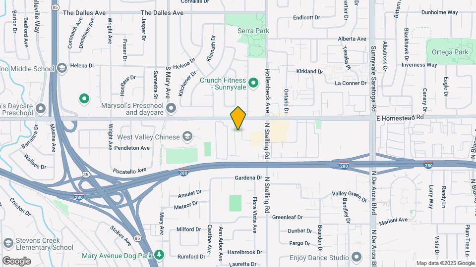 1720 Noranda Dr Map and Location Details