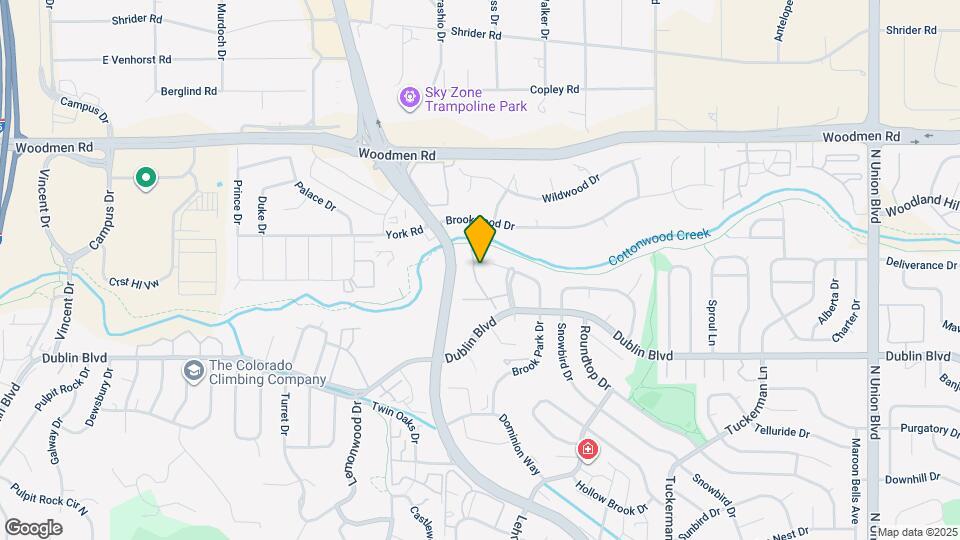 6655 Dublin Loop W Map and Location Details