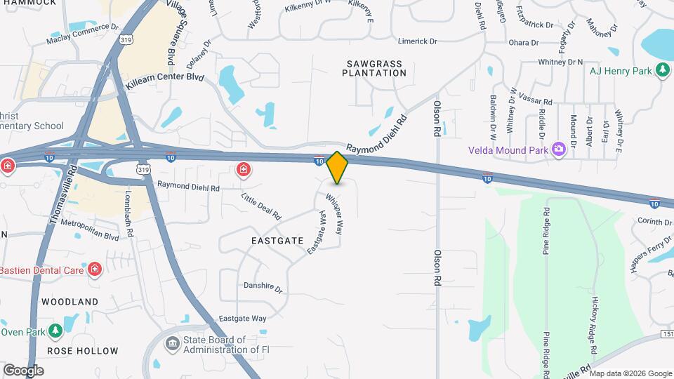 3004 Whisper Ct Map and Location Details