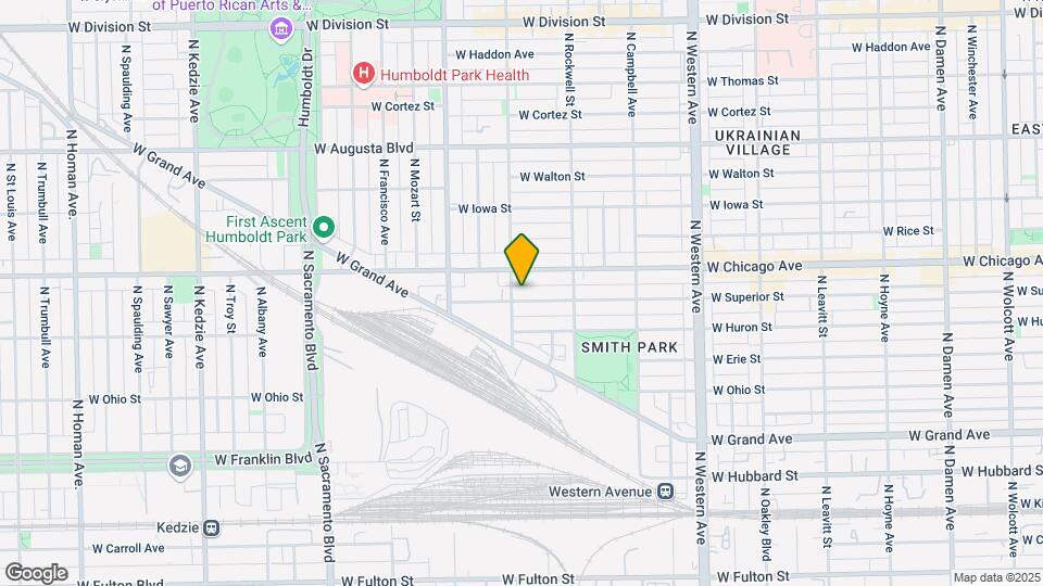 2652 W Superior St, Unit 2 Map and Location Details