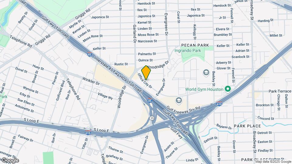 7018 Woodridge Row Dr Map and Location Details