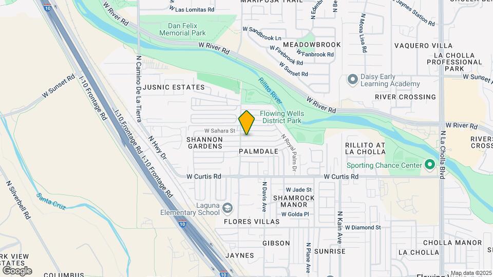 2858 W Carnauba St Map and Location Details