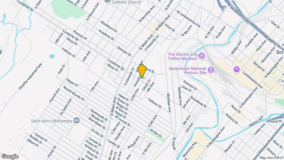 902 Luzerne St Map and Location Details
