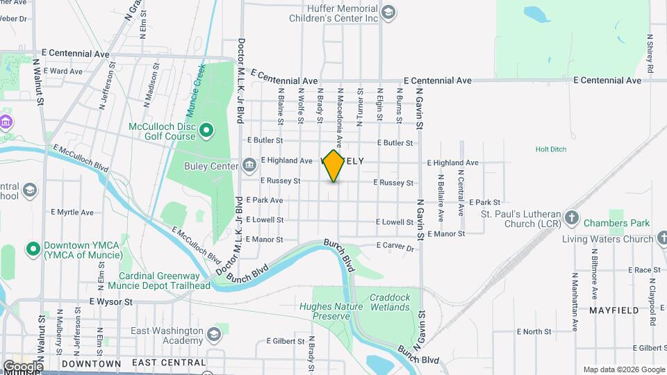 1019 N Macedonia Ave Map and Location Details