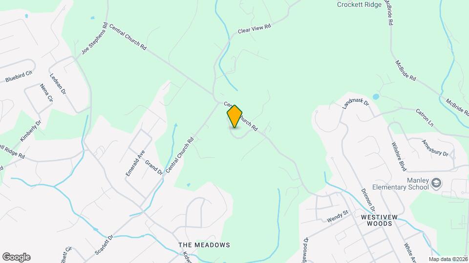 1046 Tennessee Hills Dr Map and Location Details