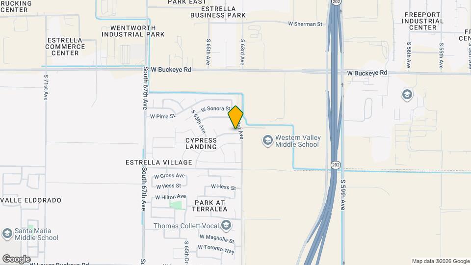 6308 W Nez Perce St Mapa y Detalles de la Ubicación
