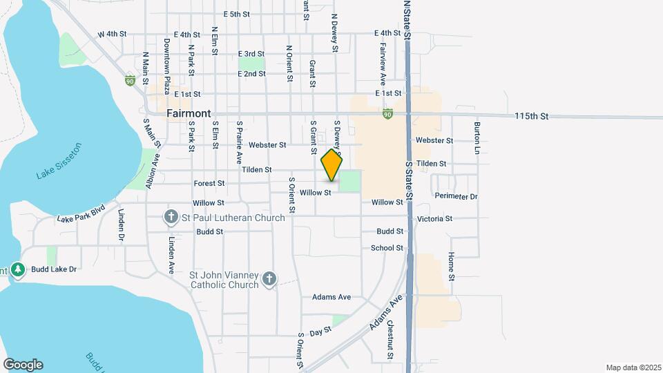 717 Willow St Mapa y Detalles de la Ubicación