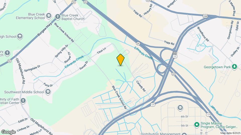 1183 Canady Rd Map and Location Details