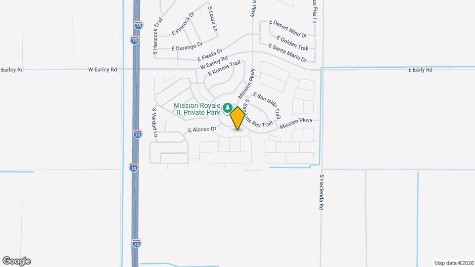 2520 San Esteban Dr Mapa y Detalles de la Ubicación
